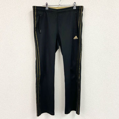 adidas　アディダス　トラックパンツ/ジャージパンツ　黒　ブラック　Lサイズ