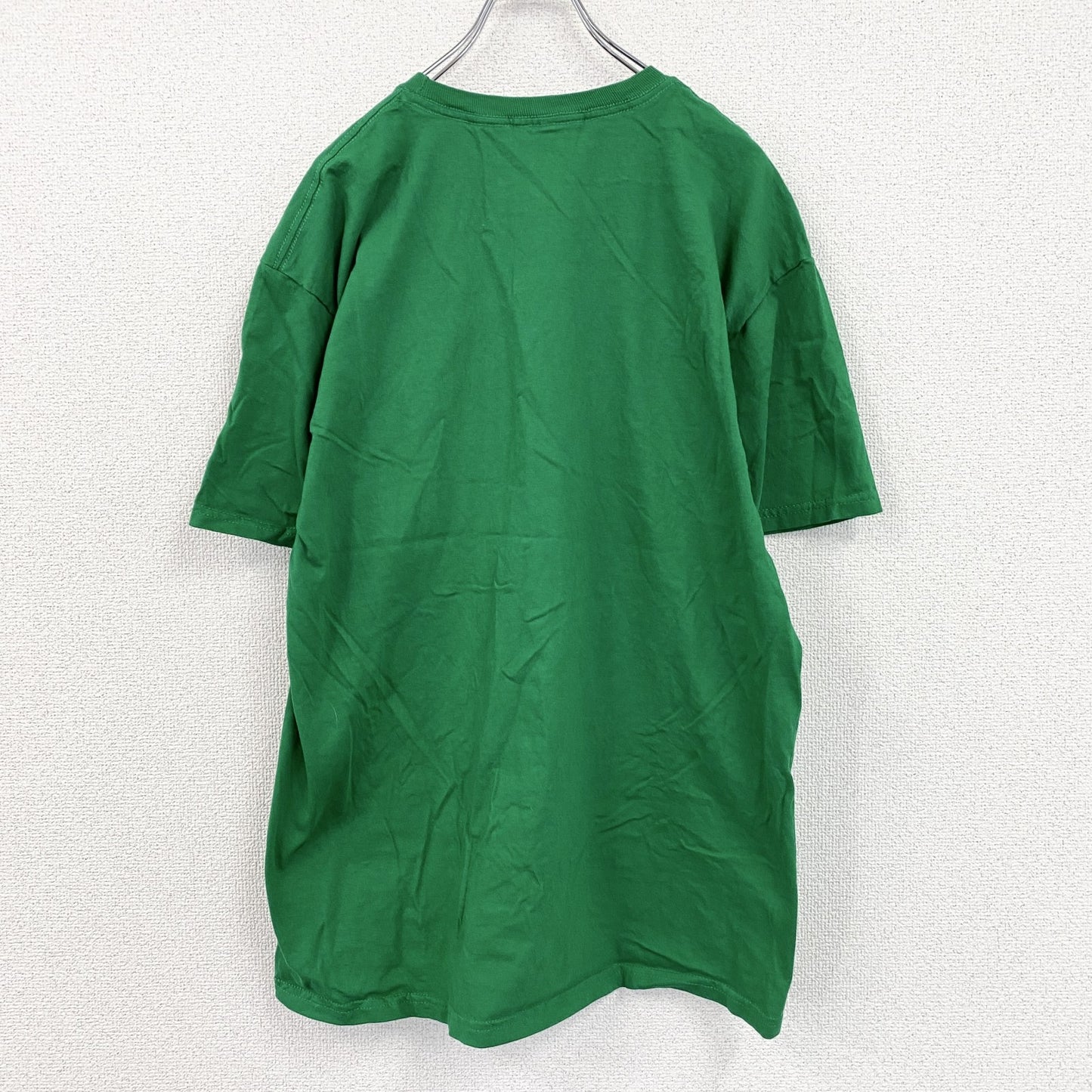 SCOOBY-DOO　スクービードゥー　半袖プリントTシャツ　キャラクター　緑　グリーン　Lサイズ