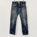 Levi’s　リーバイス　501　デニムパンツ/ジーンズ　フラップポケット　ボタンフライ　縦落ち　鬼ヒゲ　インディゴ　W30サイズ
