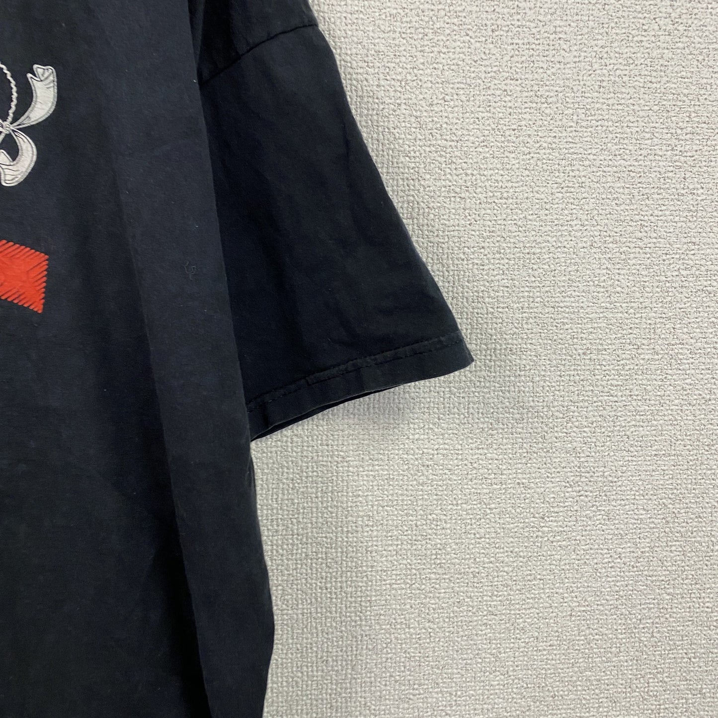 FRUIT OF THE LOOM　フルーツオブザルーム　半袖プリントTシャツ　黒　ブラック　XLサイズ
