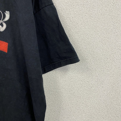 FRUIT OF THE LOOM　フルーツオブザルーム　半袖プリントTシャツ　黒　ブラック　XLサイズ