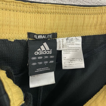 adidas　アディダス　トラックパンツ/ジャージパンツ　黒　ブラック　Lサイズ