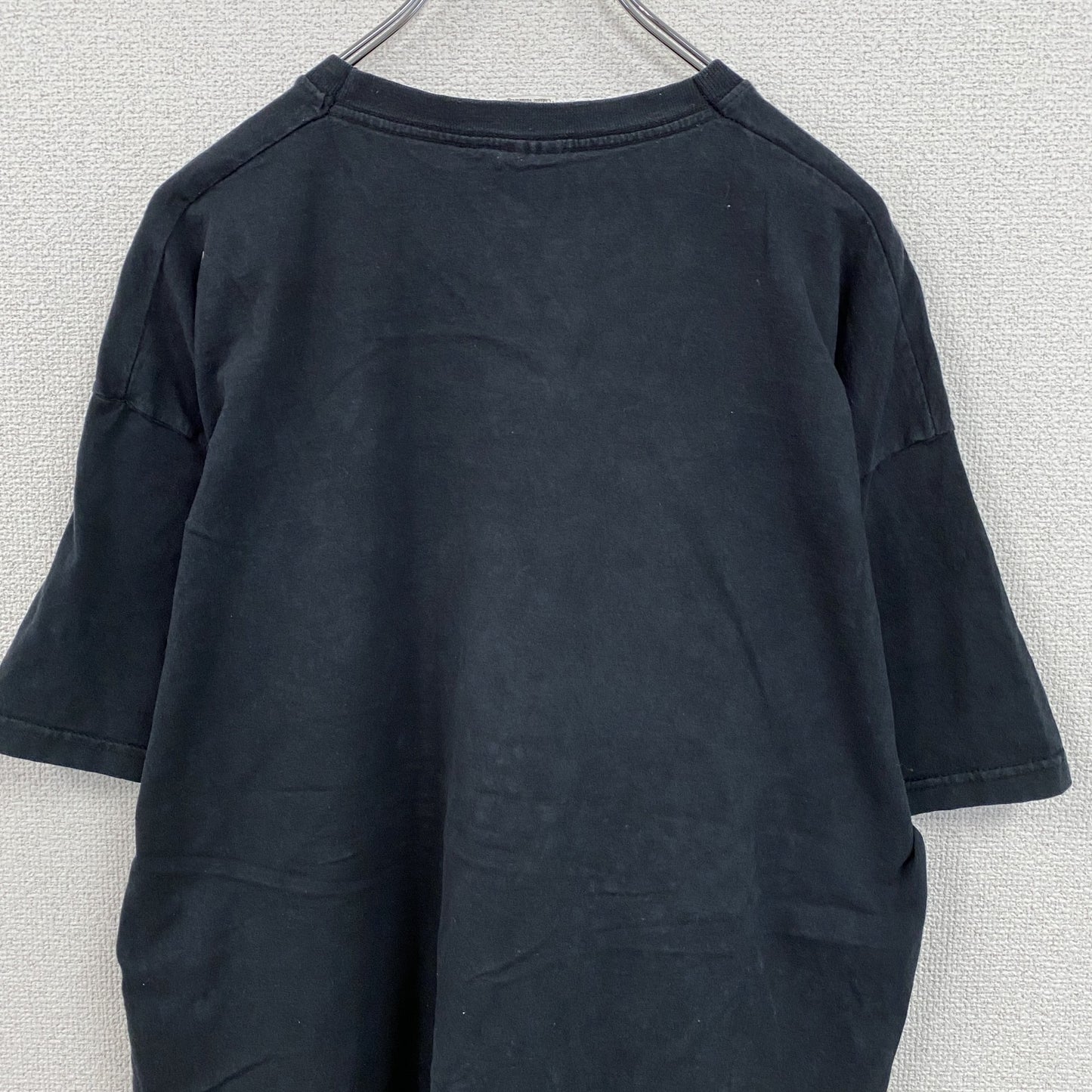 FRUIT OF THE LOOM　フルーツオブザルーム　半袖プリントTシャツ　黒　ブラック　XLサイズ