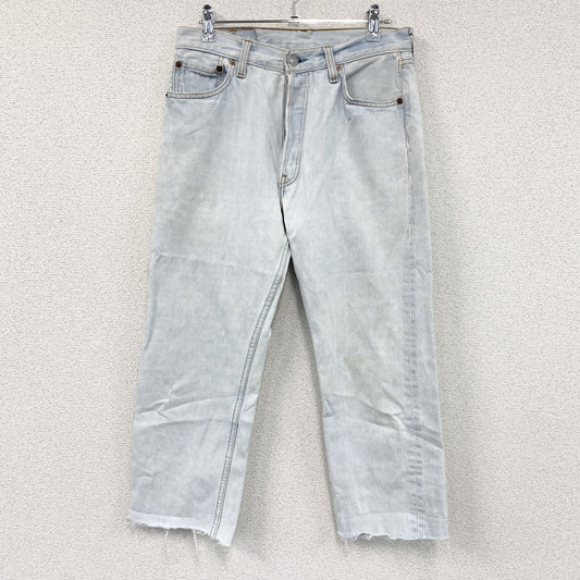 90s　Levi’s　リーバイス　501　デニムパンツ/ジーンズ　ボタンフライ　フェード　ヴィンテージ　インディゴ　W30サイズ