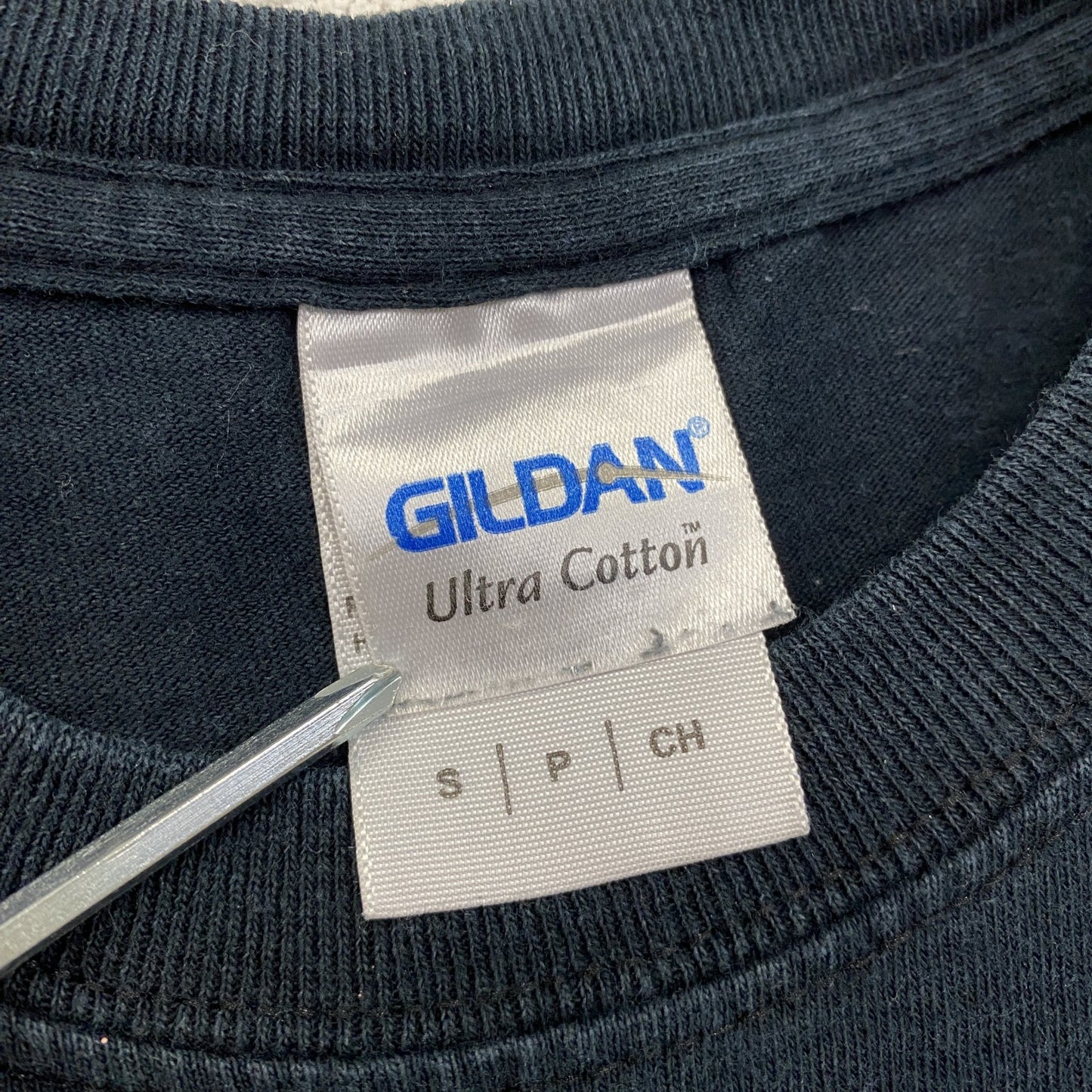 GILDAN　ギルダン　半袖プリントTシャツ　黒　ブラック　Sサイズ