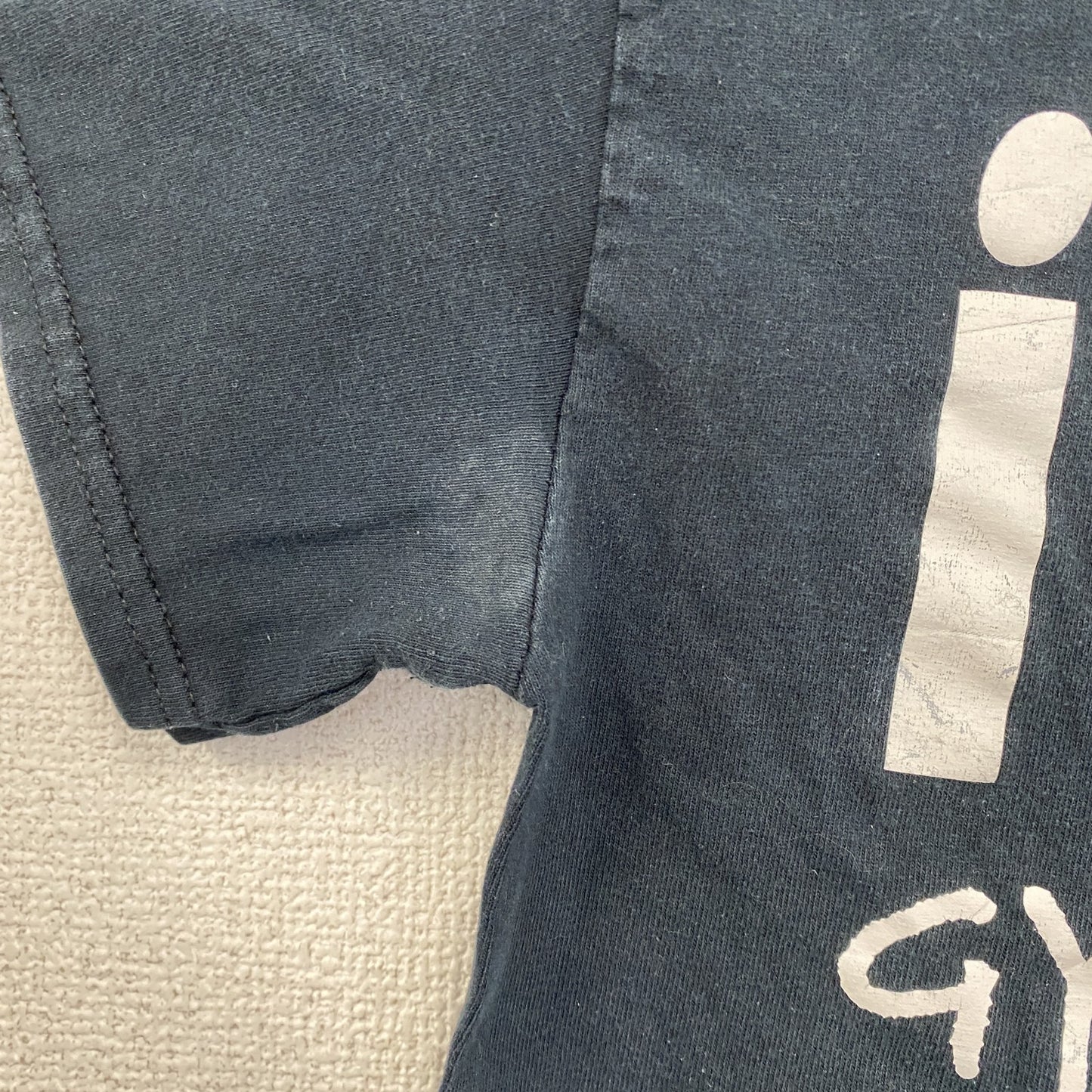 GILDAN　ギルダン　半袖プリントTシャツ　黒　ブラック　Sサイズ
