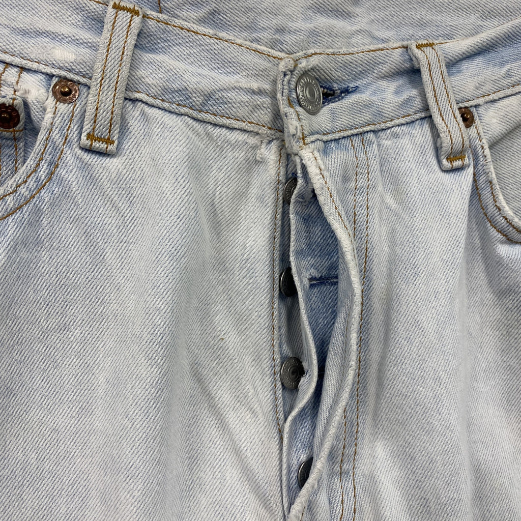 90s　Levi’s　リーバイス　501　デニムパンツ/ジーンズ　ボタンフライ　フェード　ヴィンテージ　インディゴ　W30サイズ