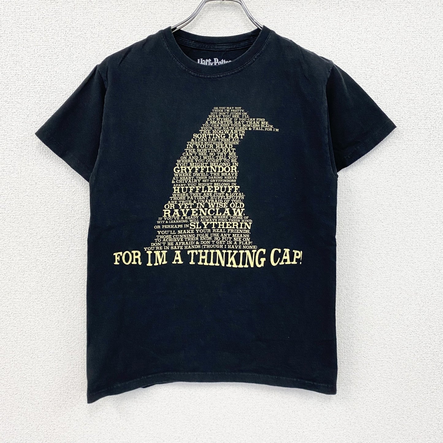 Harry Potter　ハリーポッター　半袖プリントTシャツ　黒　ブラック　Sサイズ