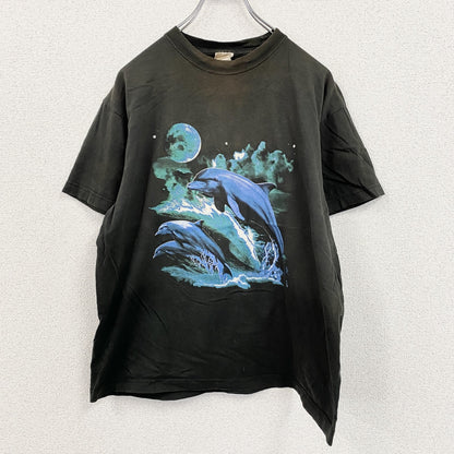　Stedman　ステッドマン　半袖プリントTシャツ　黒　ブラック　