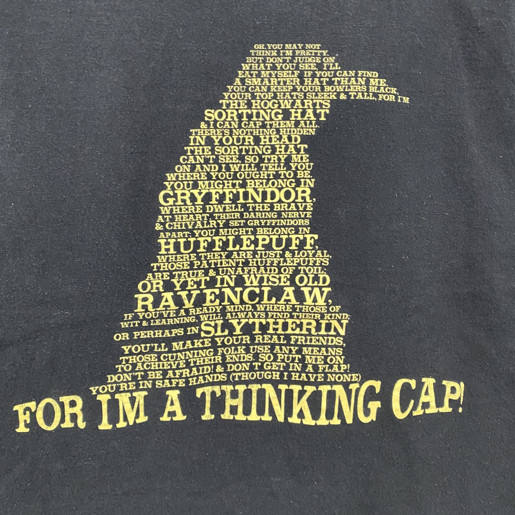 Harry Potter　ハリーポッター　半袖プリントTシャツ　黒　ブラック　Sサイズ
