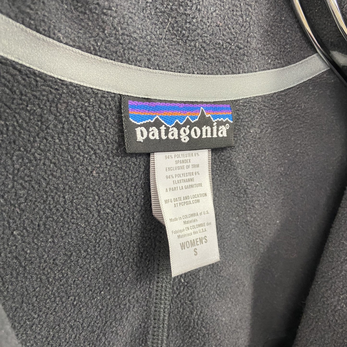 Patagonia　パタゴニア　ハーフジッププルオーバージャケット　グレー　Sサイズ