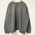 古着 used　STARTER　スターター　長袖ワンポイント刺繍スウェット　トレーナー　グレー　ビッグシルエット　XLサイズ