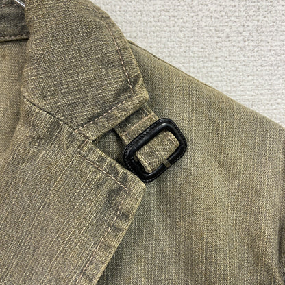 COMME CA ISM　コムサイズム　デニムジャケット　カーキ　Mサイズ