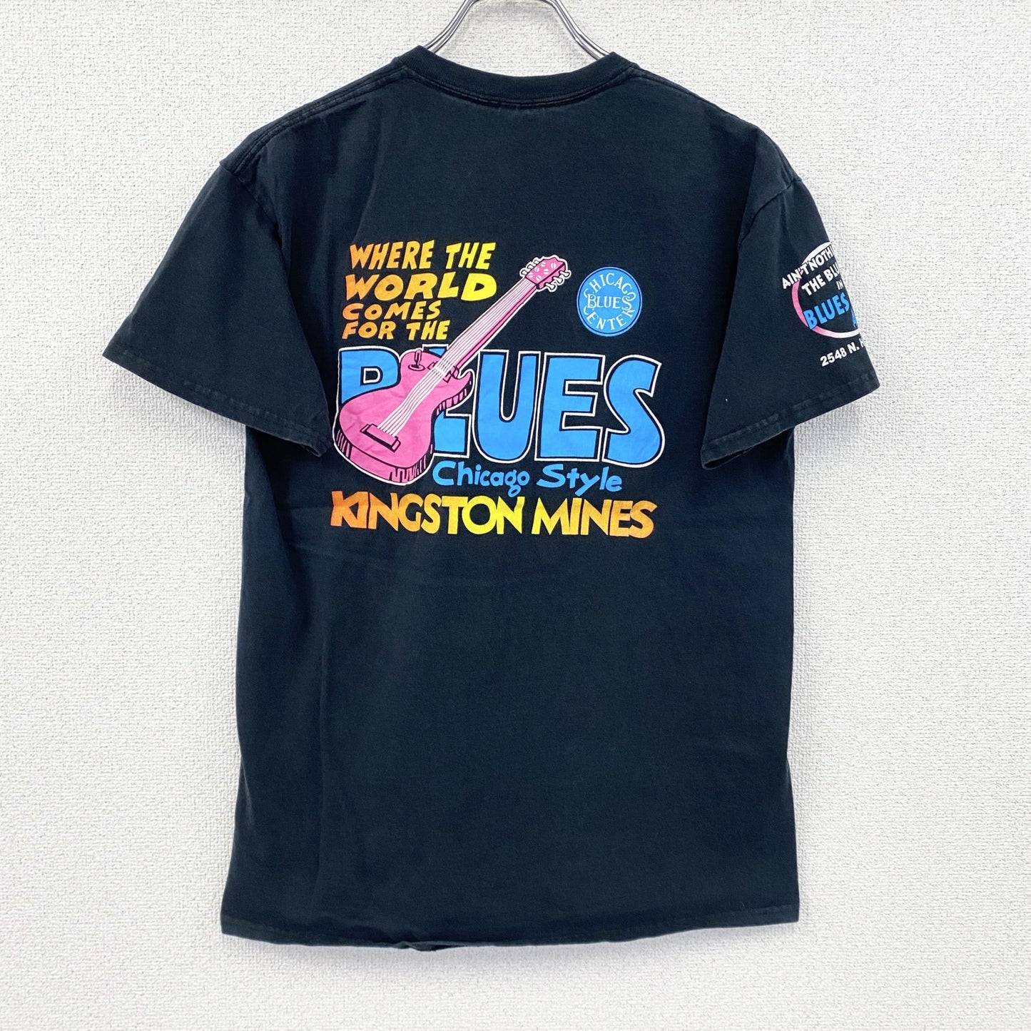 GILDAN　ギルダン　半袖プリントTシャツ　黒　ブラック　Mサイズ