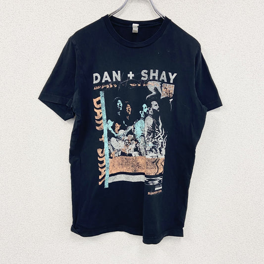 CANVAS　Dan Shay　半袖プリントTシャツ　音楽T　黒　ブラック　Lサイズ