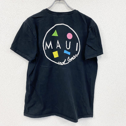 MAUI and Sons 　半袖プリントTシャツ　黒　ブラック　Lサイズ