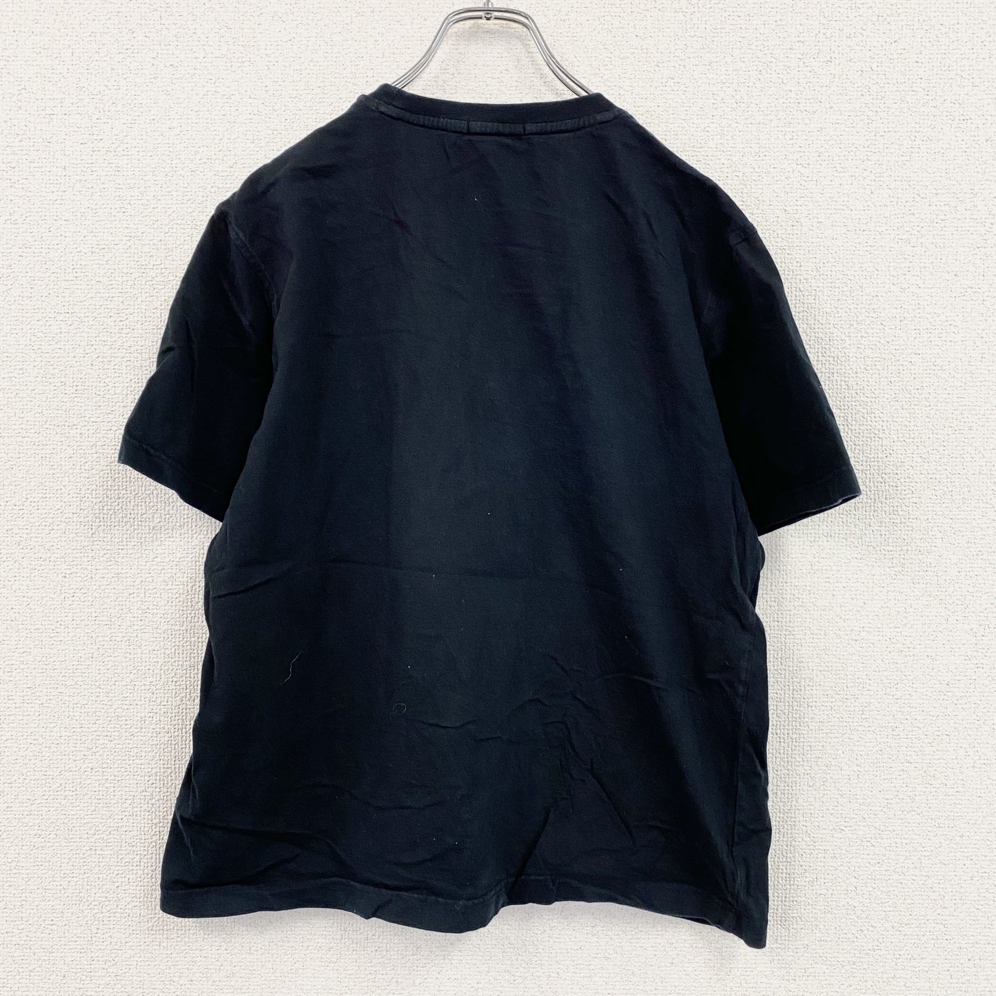 Meters/bonwe　メートルズボンウィ　半袖プリントTシャツ　黒　ブラック　Lサイズ