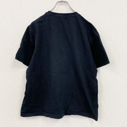 Meters/bonwe　メートルズボンウィ　半袖プリントTシャツ　黒　ブラック　Lサイズ