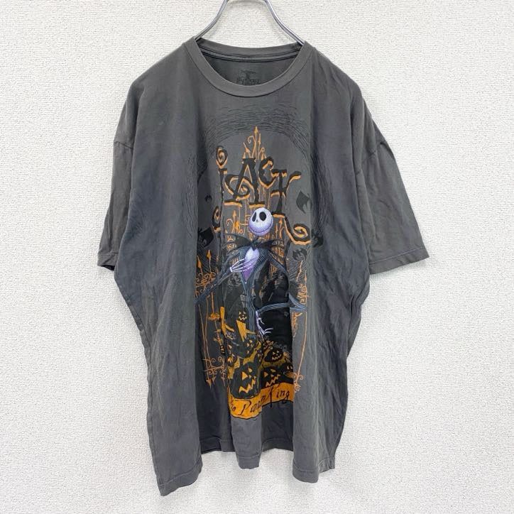 THE NIGHTMARE BEFORE CHRISTMAS　ジャックスケリントン　半袖プリントTシャツ　ディズニーＴ　XLサイズ