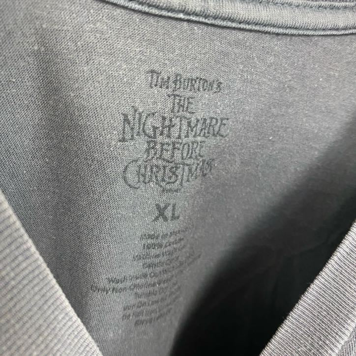THE NIGHTMARE BEFORE CHRISTMAS　ジャックスケリントン　半袖プリントTシャツ　ディズニーＴ　XLサイズ