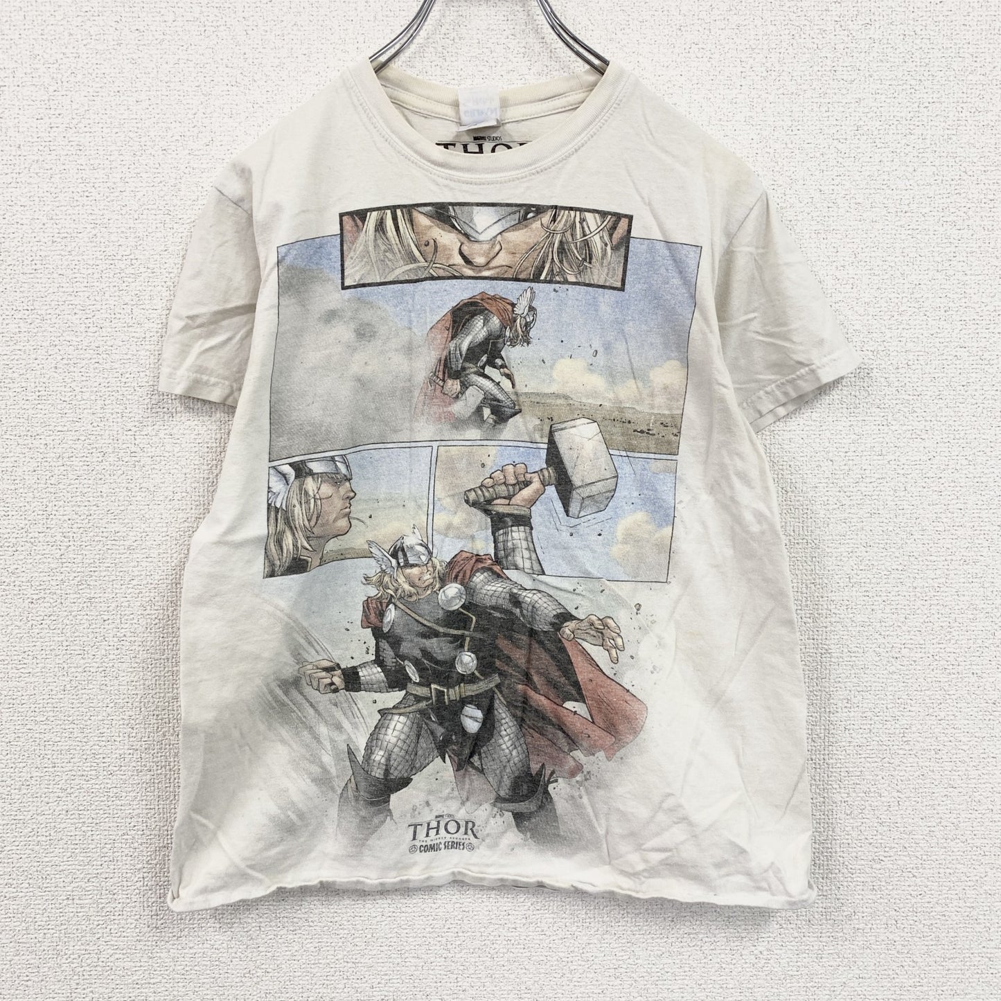 GILDAN　ギルダン　マイティソー　半袖プリントTシャツ　白　ホワイト　Sサイズ