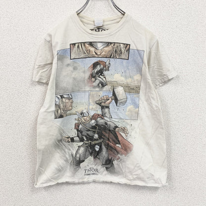 GILDAN　ギルダン　マイティソー　半袖プリントTシャツ　白　ホワイト　Sサイズ
