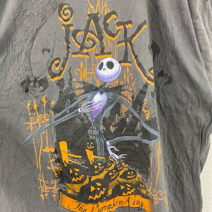 THE NIGHTMARE BEFORE CHRISTMAS　ジャックスケリントン　半袖プリントTシャツ　ディズニーＴ　XLサイズ