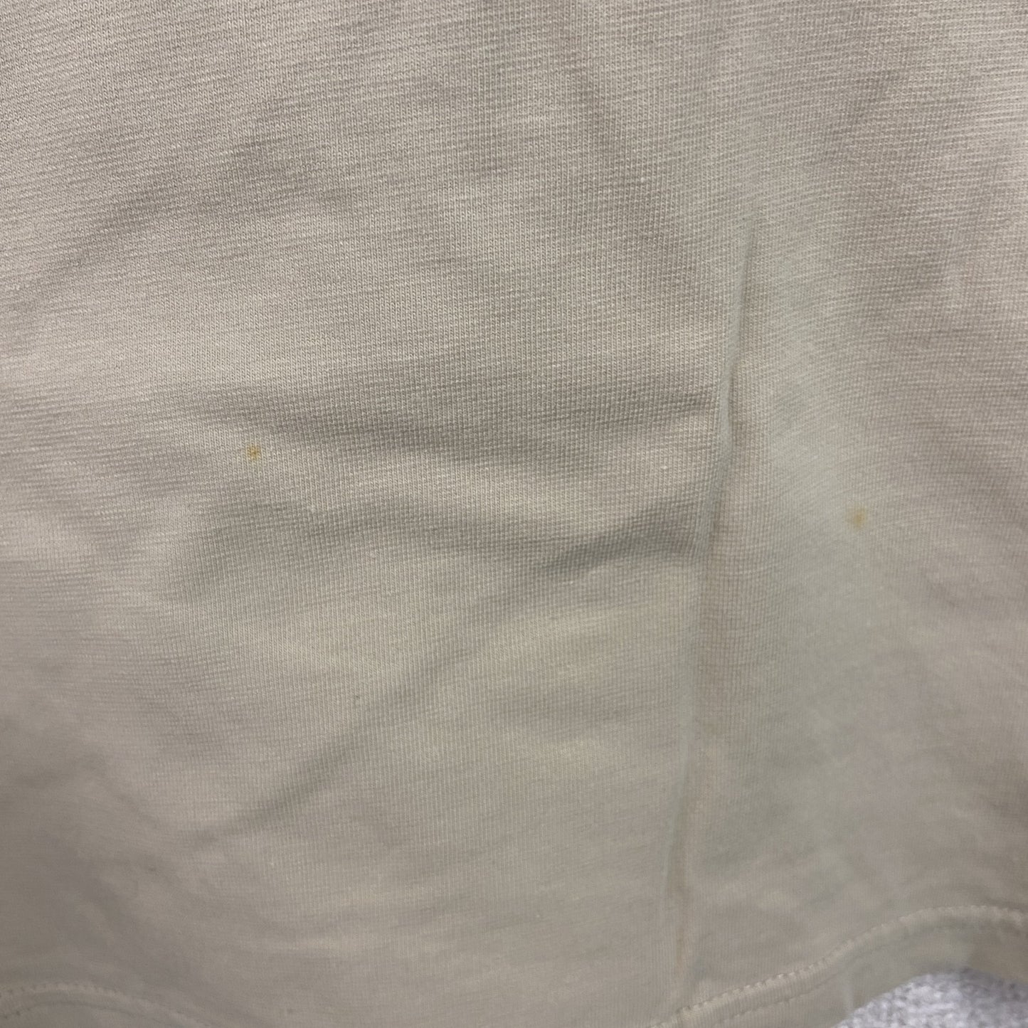adidas　アディダス　半袖プリントTシャツ　茶色　ブラウン　ライトベージュ　バイカラー　Lサイズ