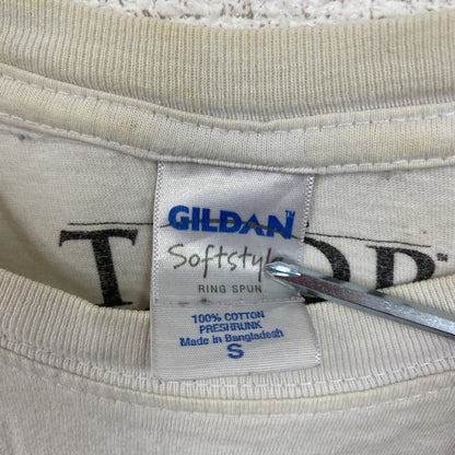 GILDAN　ギルダン　マイティソー　半袖プリントTシャツ　白　ホワイト　Sサイズ