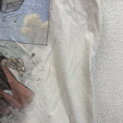 GILDAN　ギルダン　マイティソー　半袖プリントTシャツ　白　ホワイト　Sサイズ