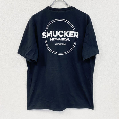 RUSSELL ATHLETIC　ラッセル 　半袖プリントTシャツ　黒　ブラック　XLサイズ