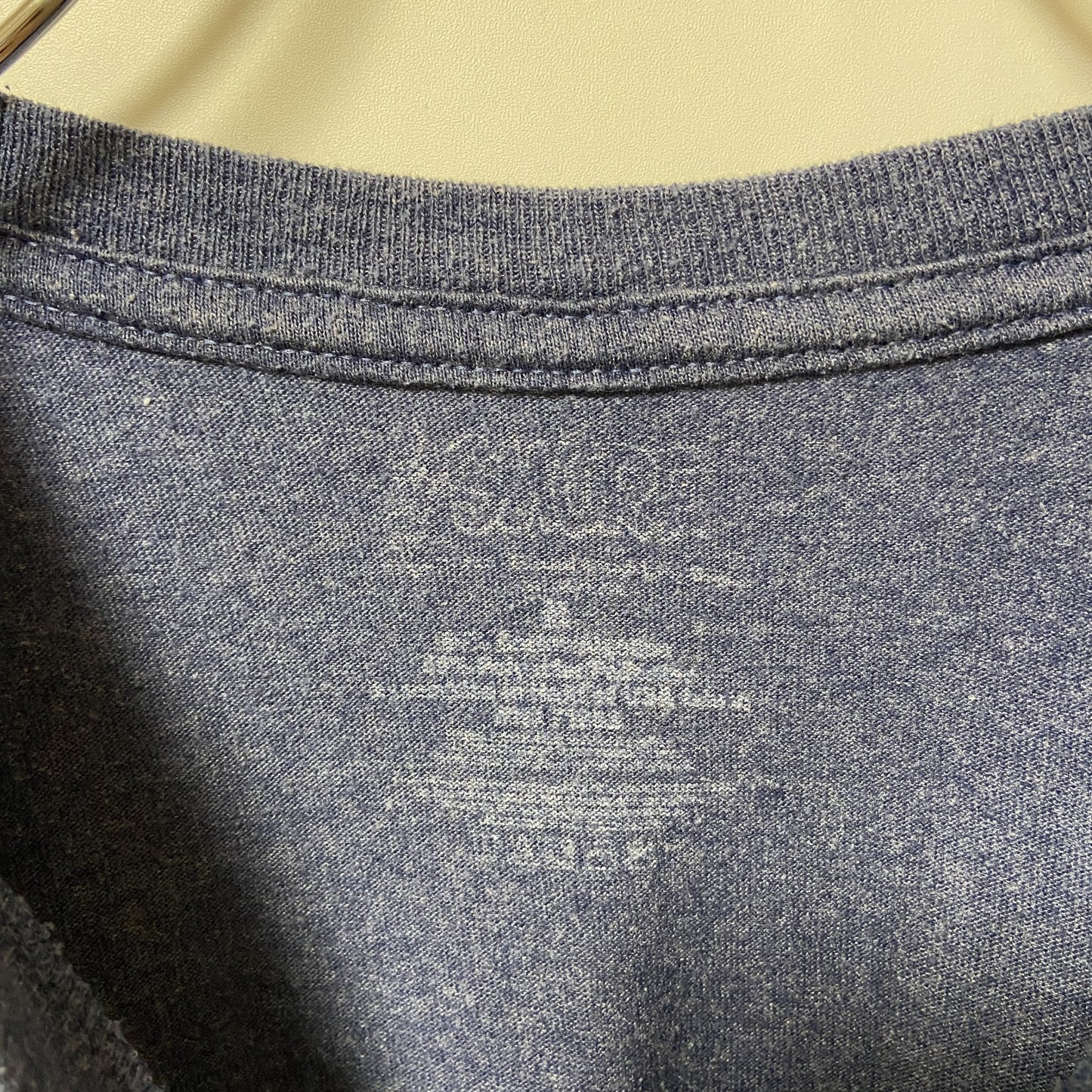 古着 used　SMURF スマーフ　半袖プリントTシャツ　キャラクター　宇宙　クルーネック　ネイビー　レトロデザイン　Mサイズ