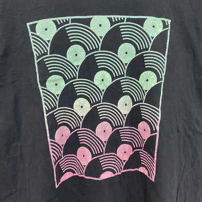 OLD NAVY　オールドネイビー 　半袖プリントTシャツ　黒　ブラック　2XLサイズ