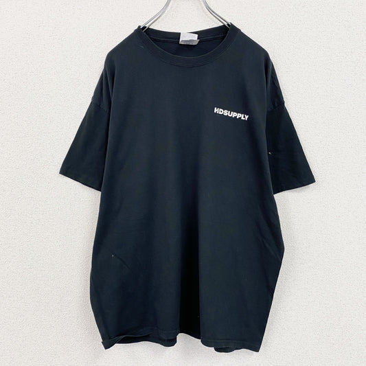 PORTandCOMPANY　半袖プリントTシャツ　黒　ブラック　XLサイズ