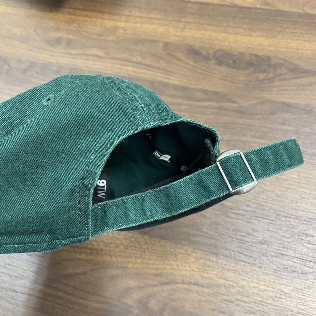 NEW ERA　ニューエラ　MLB　ニューヨークヤンキース　9TWENTY　6パネルキャップ　ベースボールキャップ　緑　グリーン