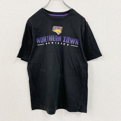 Colosseum　コロシアム　半袖プリントTシャツ　カレッジT　黒　ブラック　Mサイズ