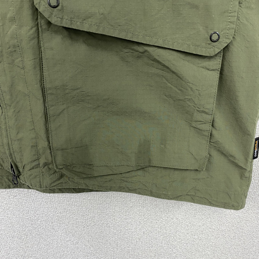 FREAK'S STORE　フリークスストア　COUDURA VEST　コーデュラベスト　3つポケット　カーキ　Mサイズ