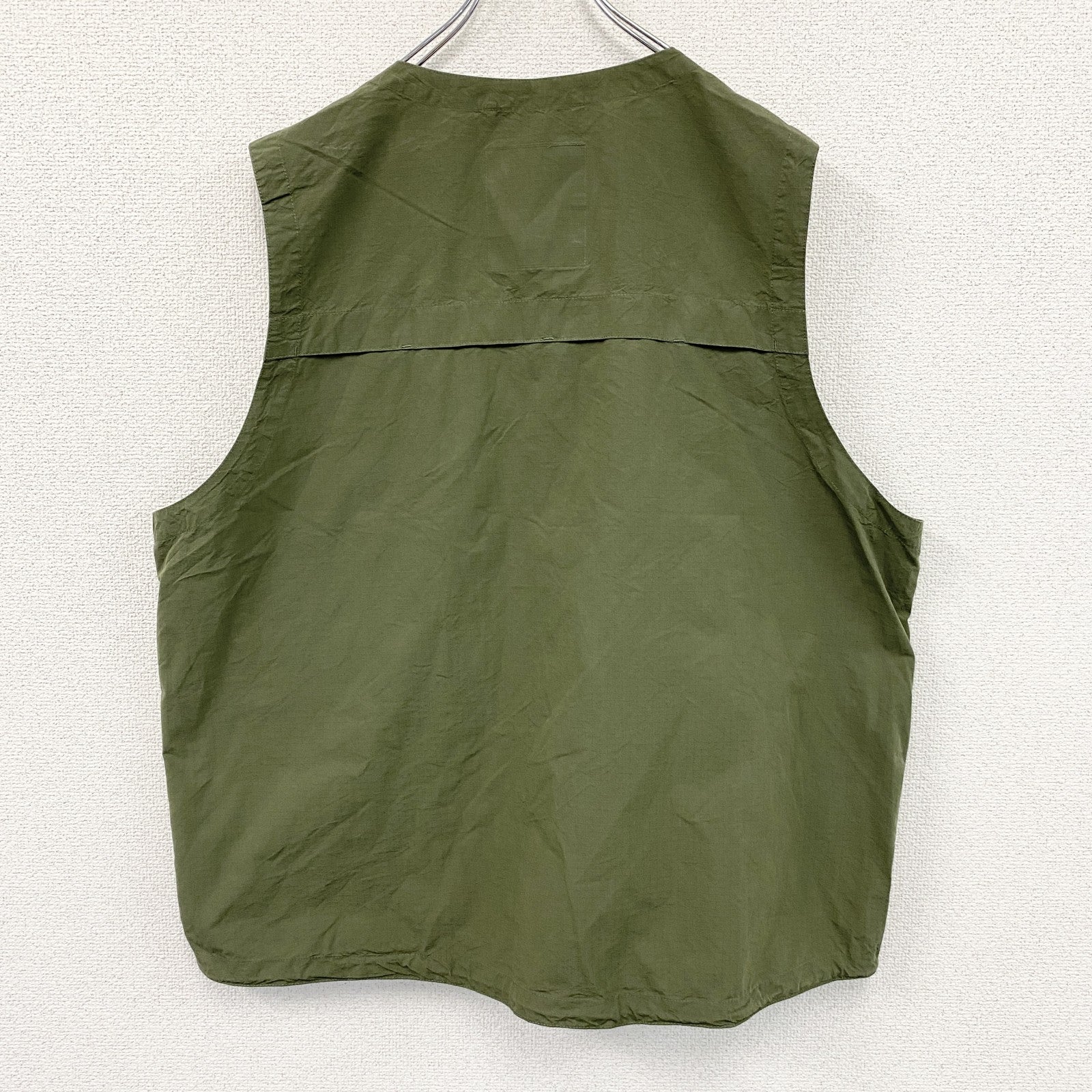 FREAK'S STORE　フリークスストア　COUDURA VEST　コーデュラベスト　3つポケット　カーキ　Mサイズ
