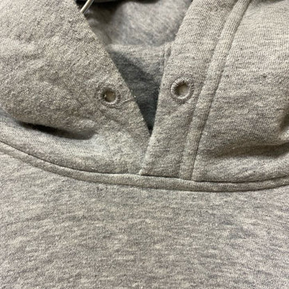 古着 used　LEVI’S リーバイス　長袖ビッグロゴデザインパーカー　スウェットフーディ　グレー　前ポケット　Ｌサイズ