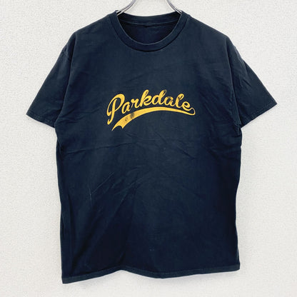 半袖プリントTシャツ　黒　ブラック