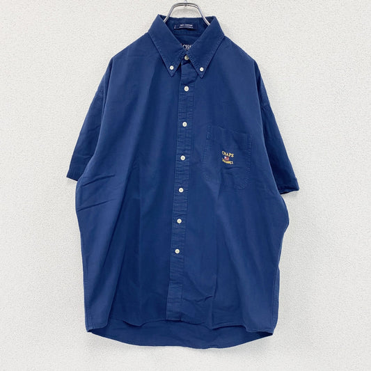 CHAPS　チャップス　RALPH LAUREN　ラルフローレン　半袖シャツ　青　ブルー　Lサイズ