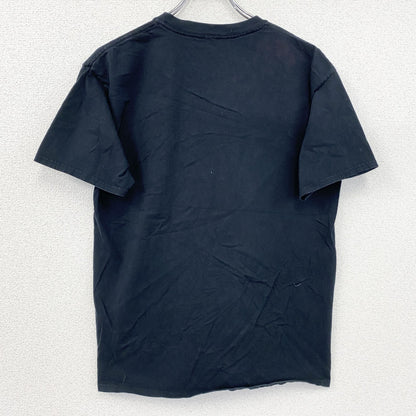 半袖プリントTシャツ　黒　ブラック