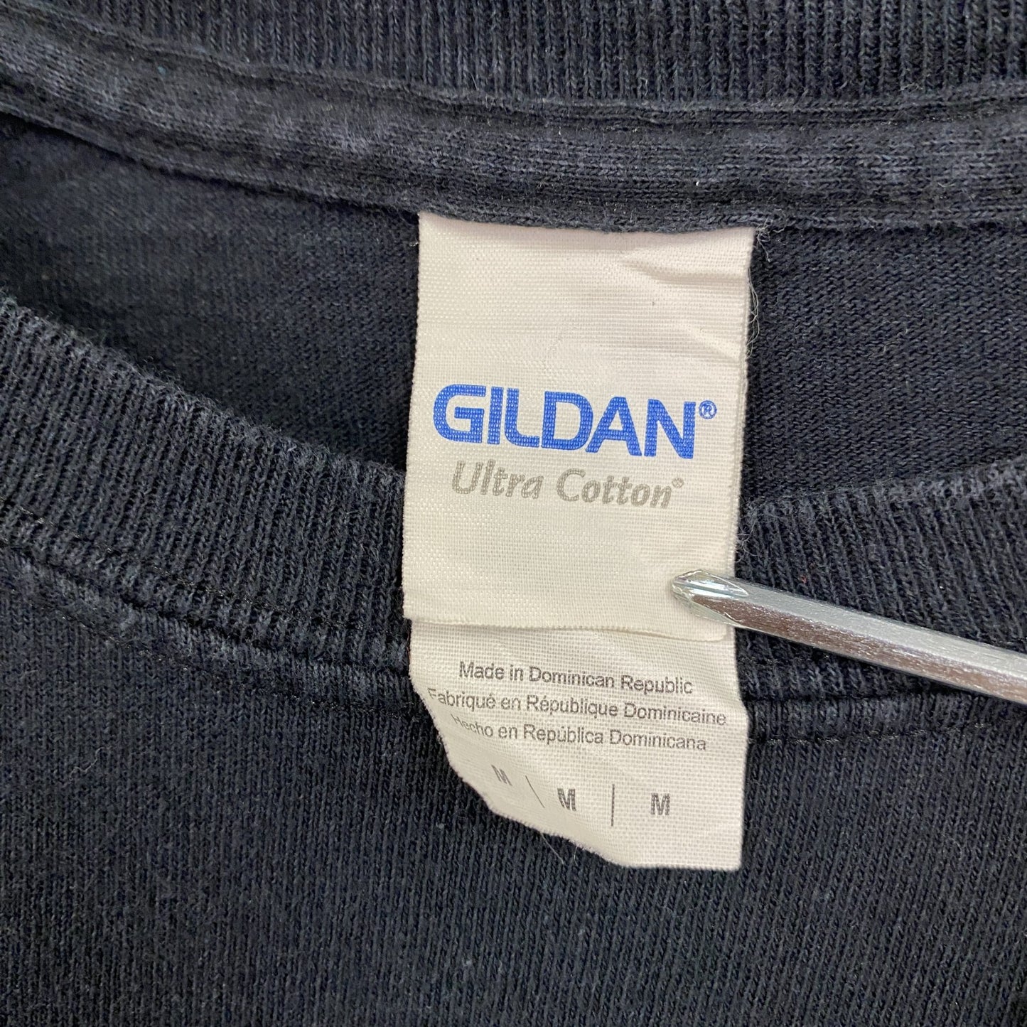 GILDAN　ギルダン　半袖プリントTシャツ　バレーボール　黒　ブラック　Mサイズ