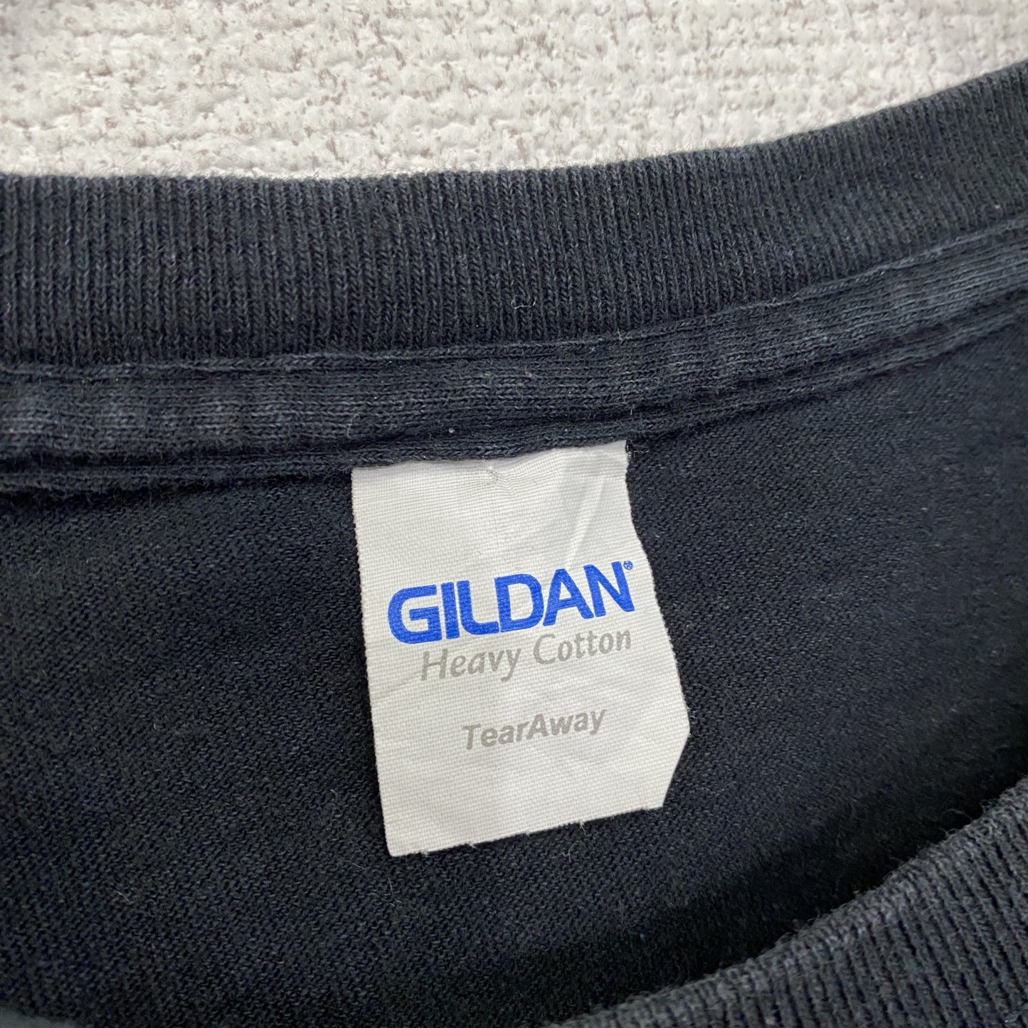 GILDAN　ギルダン　半袖プリントTシャツ　黒　ブラック