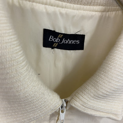 Bob Johnes　ブルゾン　ナイロンジャケット　アイボリー　