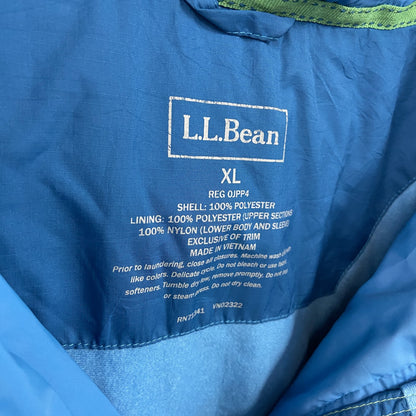 L.L.Bean　エルエルビーン　アノラックパーカー　青　ブルー　XLサイズ