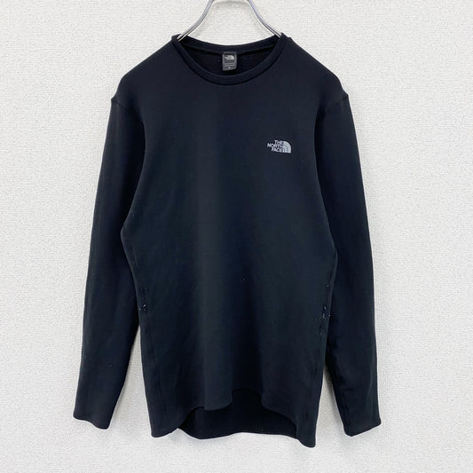 THE NORTH FACE　ザ・ノースフェイス　L/S HOT CREW　長袖Tシャツ/ロンT　黒　ブラック　Mサイズ