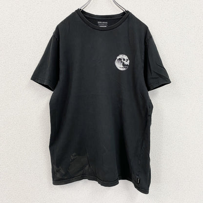 Billabong　ビラボン　半袖プリントTシャツ　黒　ブラック　Lサイズ