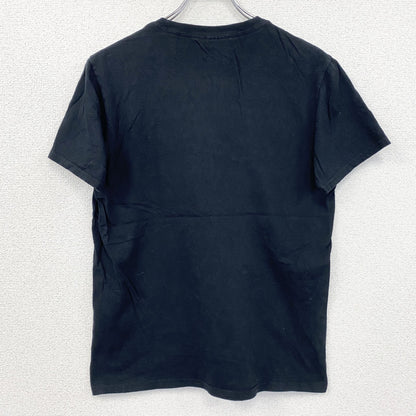 GILDAN　ギルダン　半袖プリントTシャツ　カレッジプリント　ラジオ　4連プリント　英字プリント　黒　ブラック