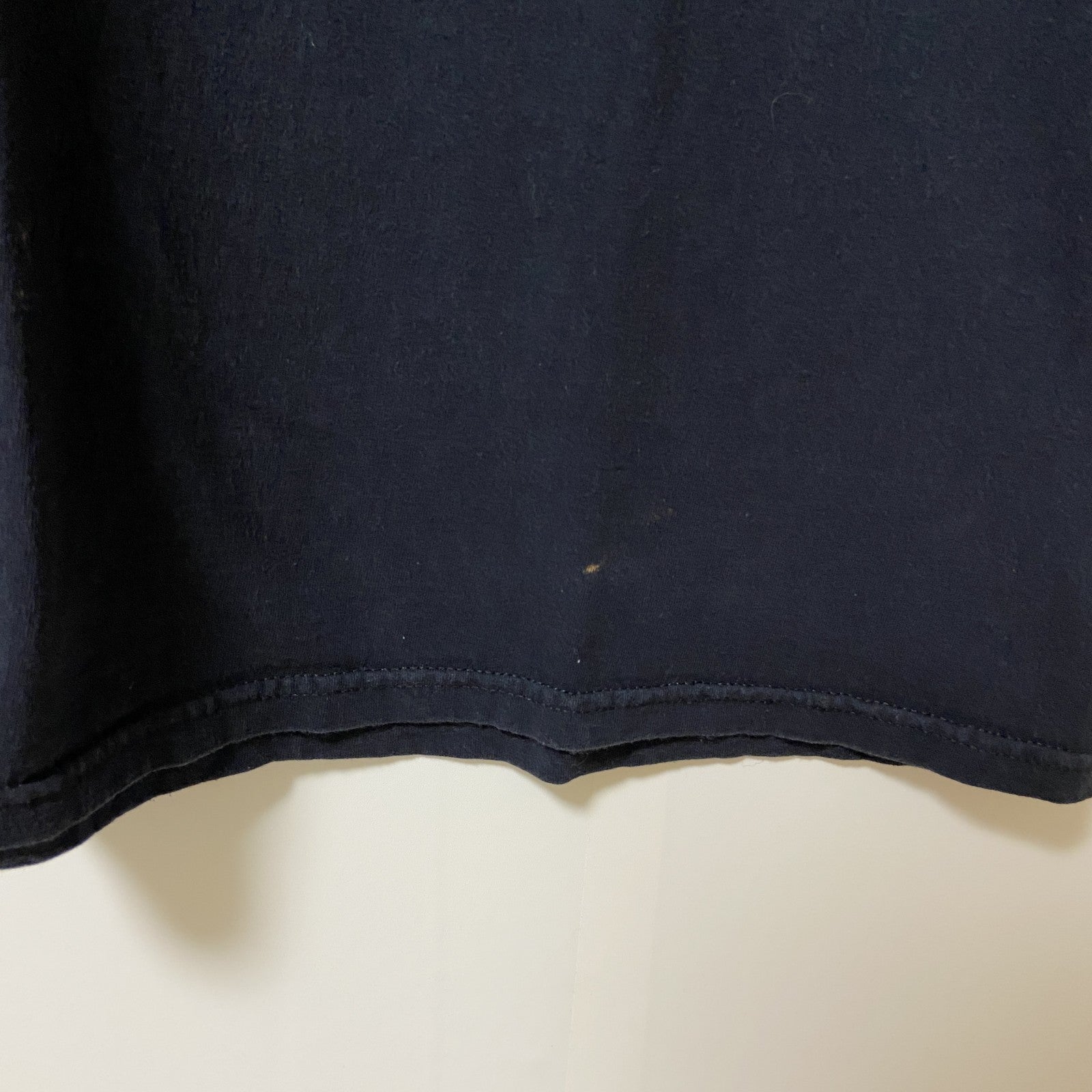 古着 used　FRUIT OF THE LOOM フルーツオブザルーム　半袖プリントTシャツ　フライドポテト　黒　XLサイズ